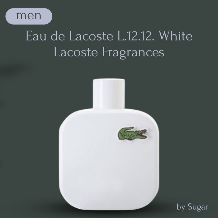 Парфуми Eau de Lacoste L.12.12. White by Sugar | Стійкість від 24 годин | 35 мл 1184 фото