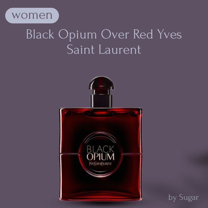 Парфуми Black Opium Over Red by Sugar | Стійкість від 24 годин | 35 мл 1744 фото