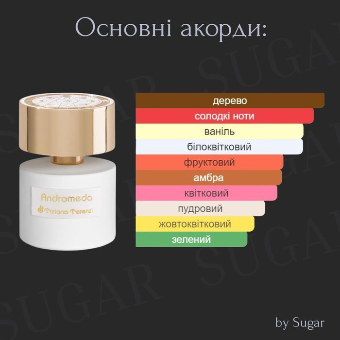 Парфуми Andromeda by Sugar | Стійкість від 24 годин | 35 мл 1229 фото